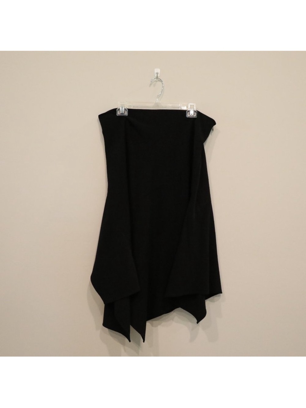 Lane Bryant Black Asymmetrical Skirt